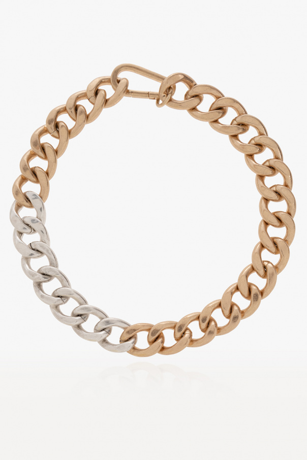 AllSaints ‘Luane’ brass necklace