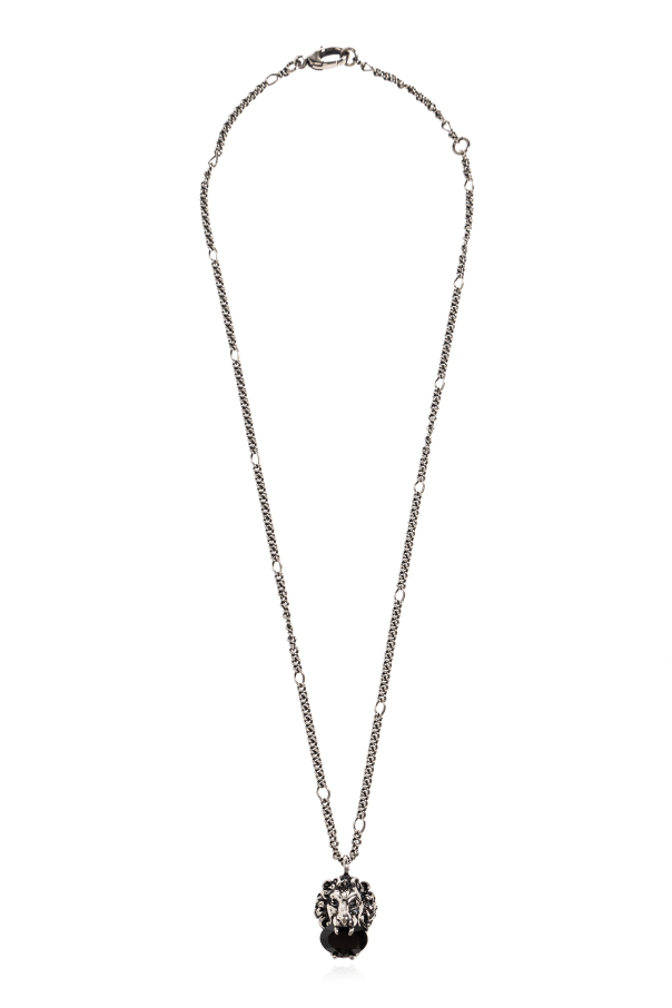Gucci Necklace with lion's head motif
