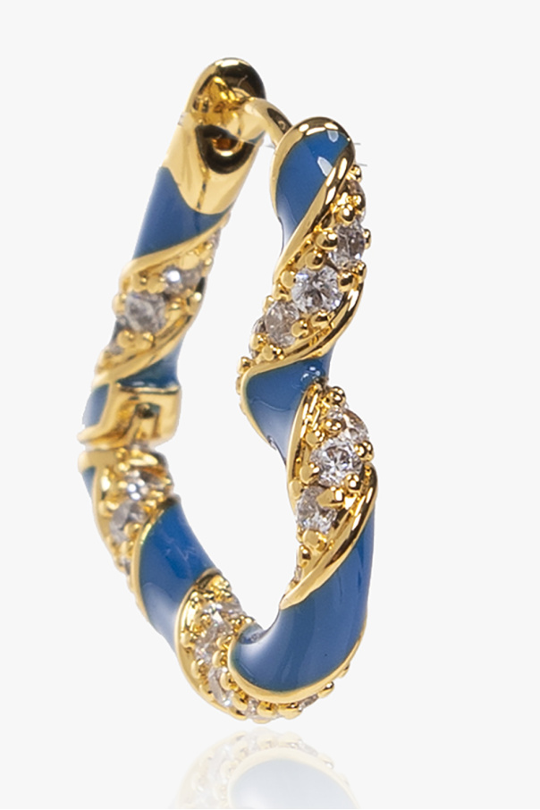 Zimmermann Gold-plated heart earrings