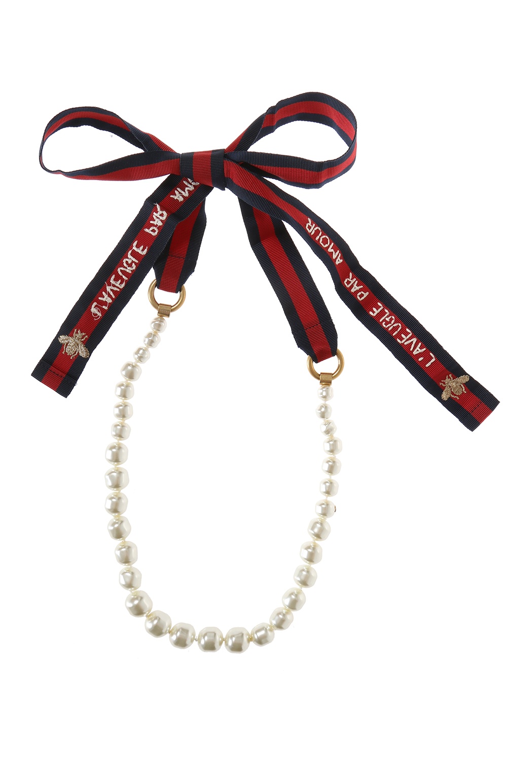 gucci ribbon necklace