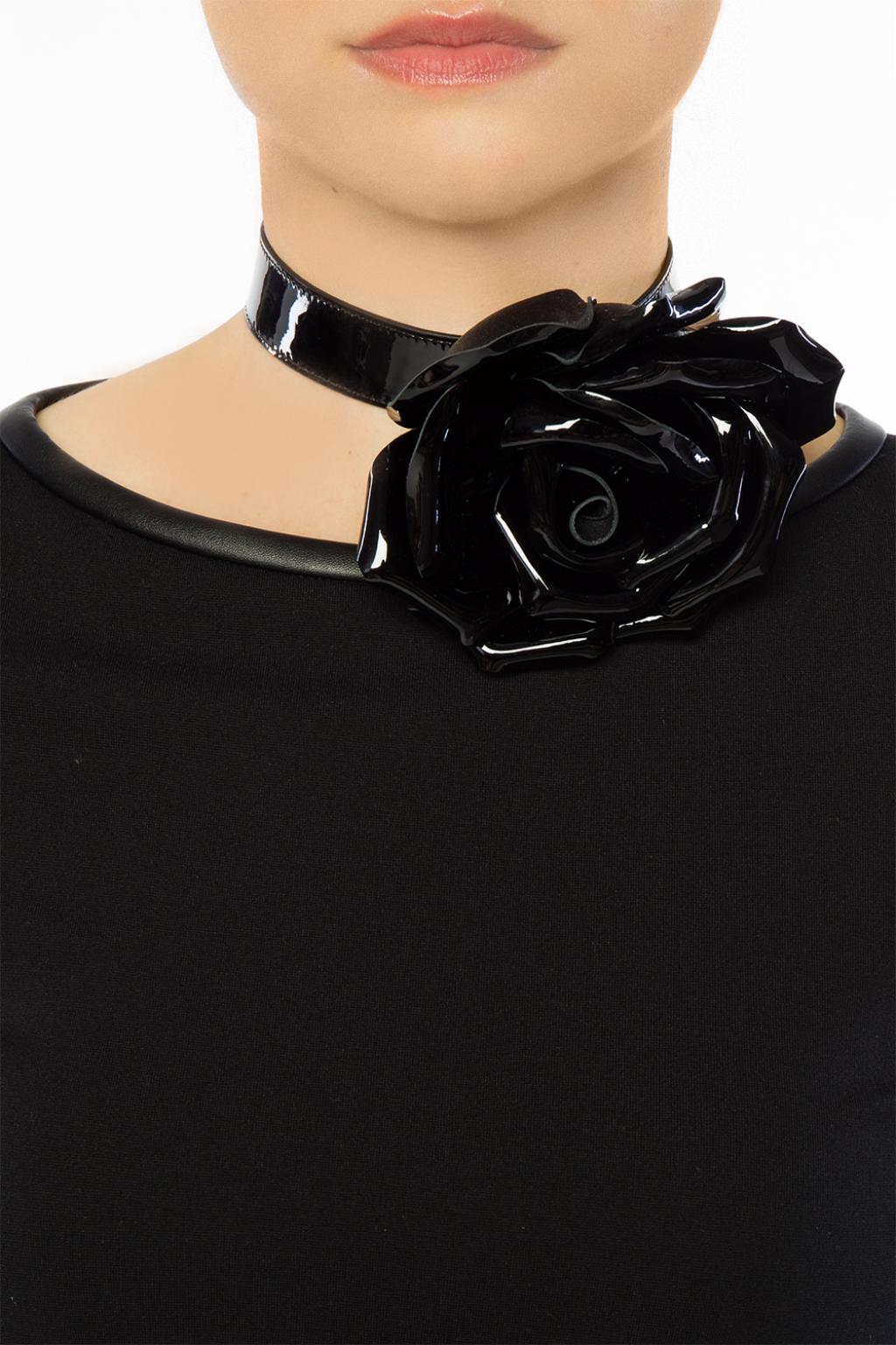 ysl flower choker