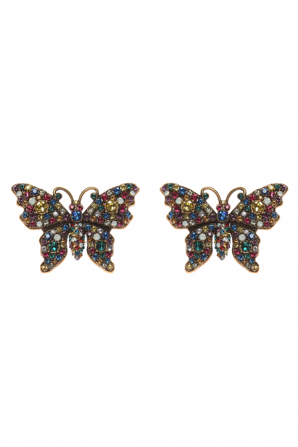 naturlig Urskive melon Butterfly earrings Gucci - Vitkac US