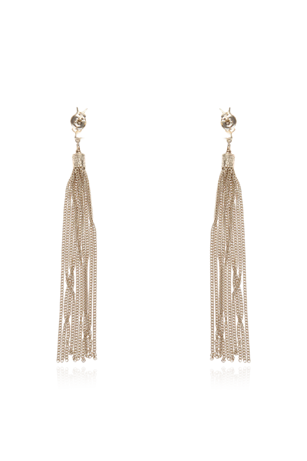 Saint Laurent Logo earrings