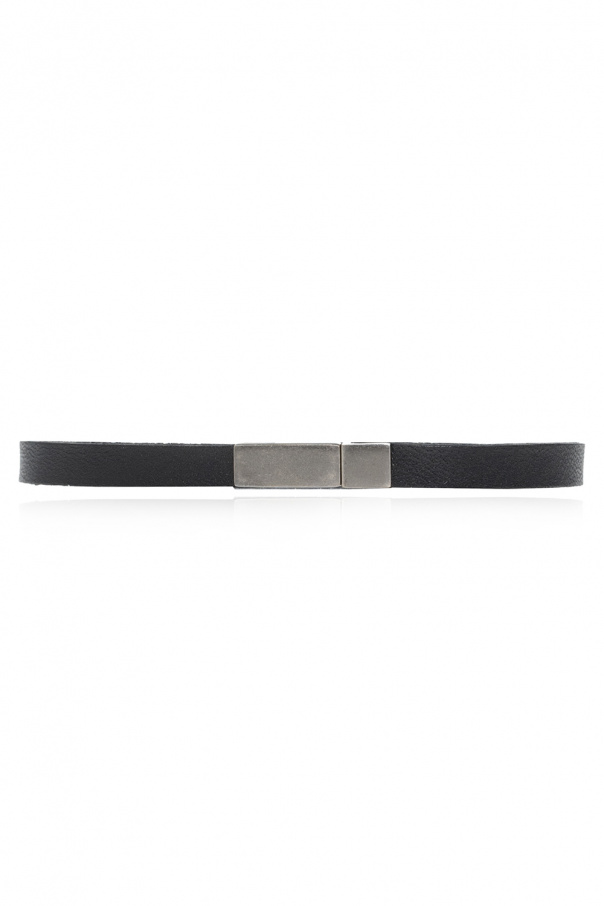 Saint Laurent Leather bracelet