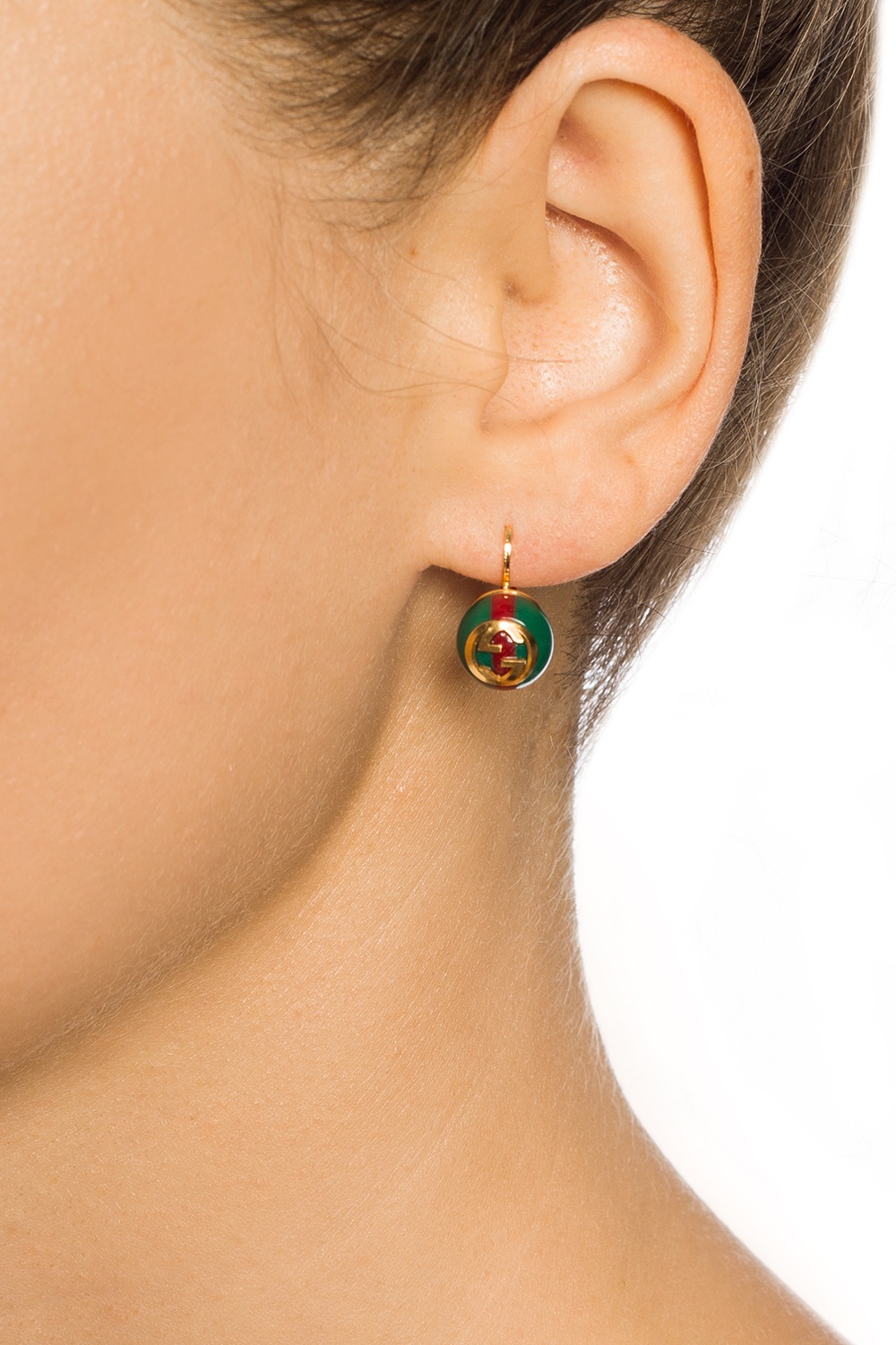 gucci web earrings