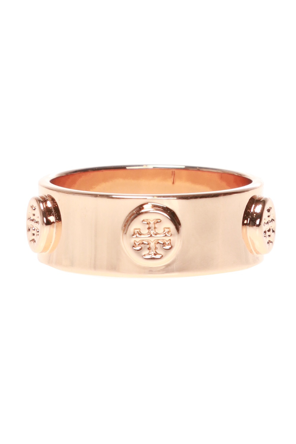 Tory Burch Logo-Embossed Ring Women'S Silver for Women