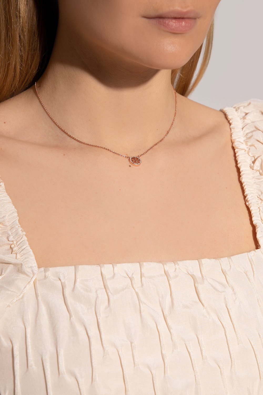 Tory Burch Necklace with logo pendant | Women's Jewelery | Vitkac