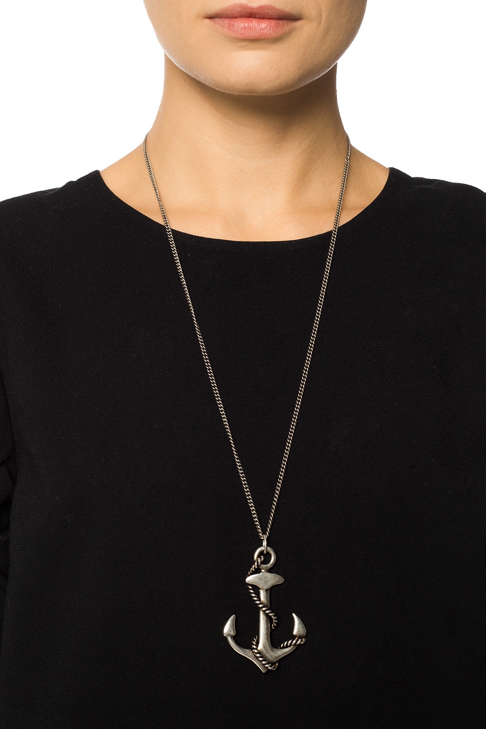 ysl anchor necklace