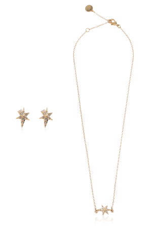 Earrings and necklace set