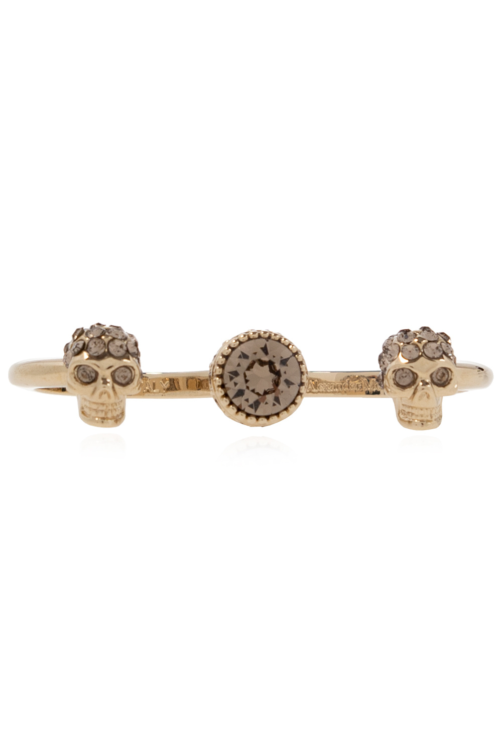 Alexander McQueen Double brass ring