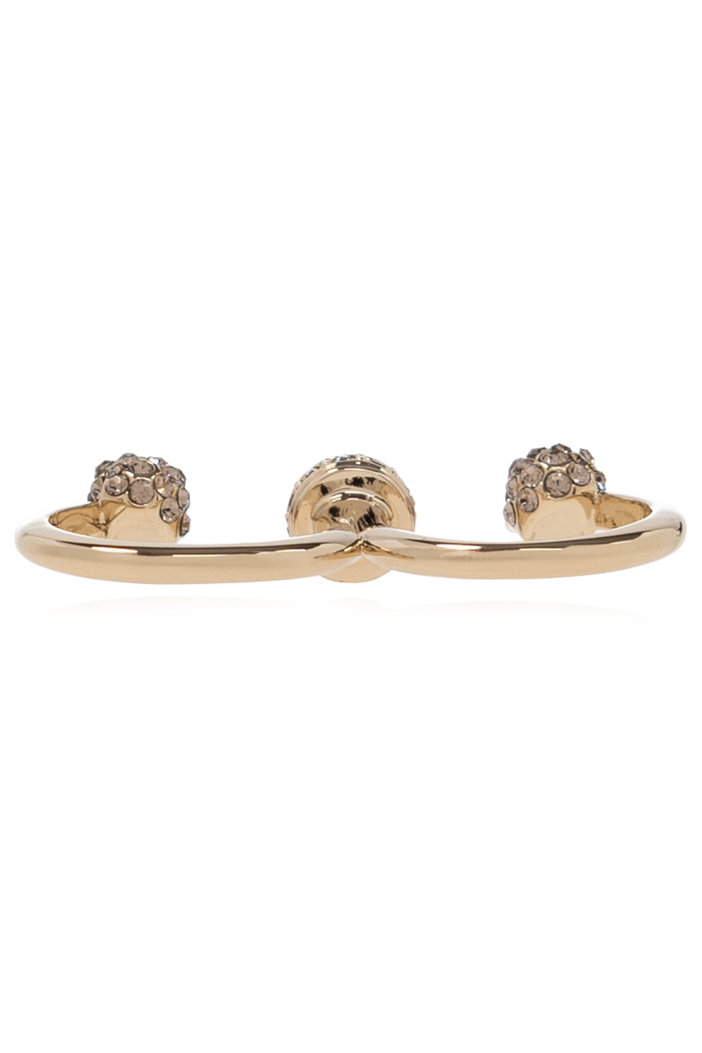 Alexander McQueen Double brass ring