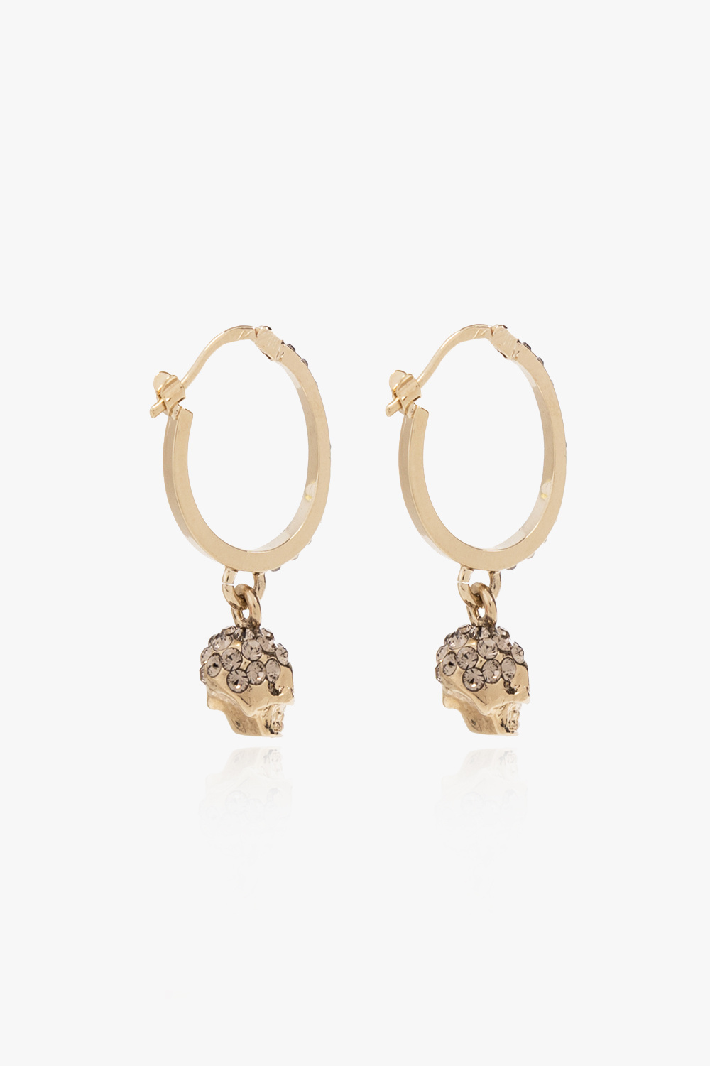 Alexander McQueen Brass earrings