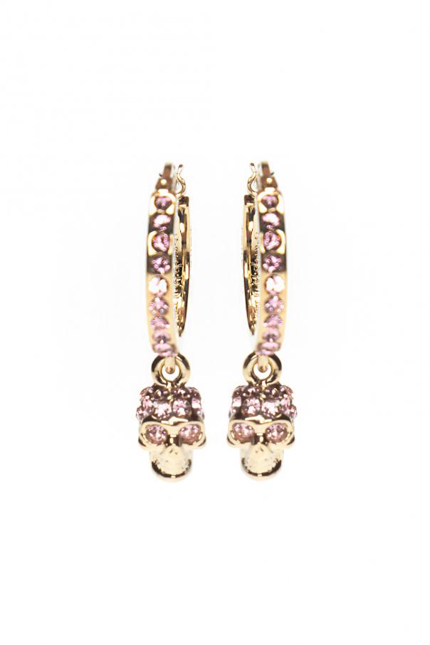 Alexander McQueen Skull motif earrings