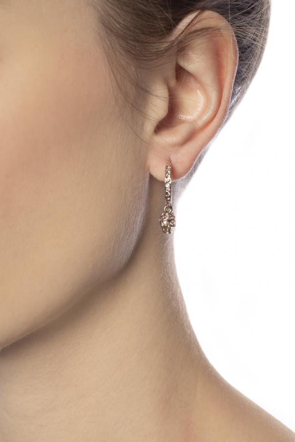 Alexander McQueen Skull motif earrings