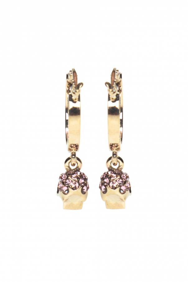 Alexander McQueen Skull motif earrings