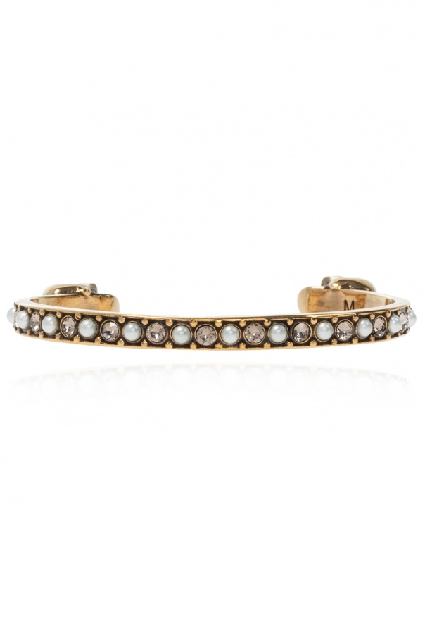 Alexander McQueen Brass bracelet