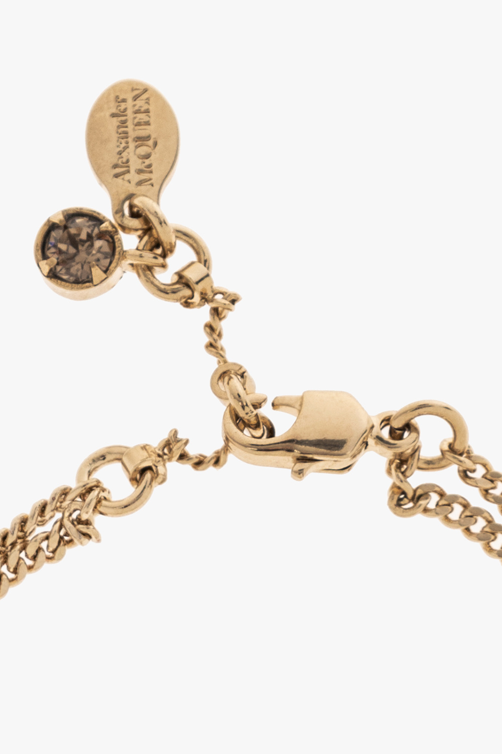 Alexander McQueen Brass bracelet