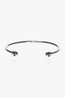 Alexander McQueen SILVER Skull motif bracelet