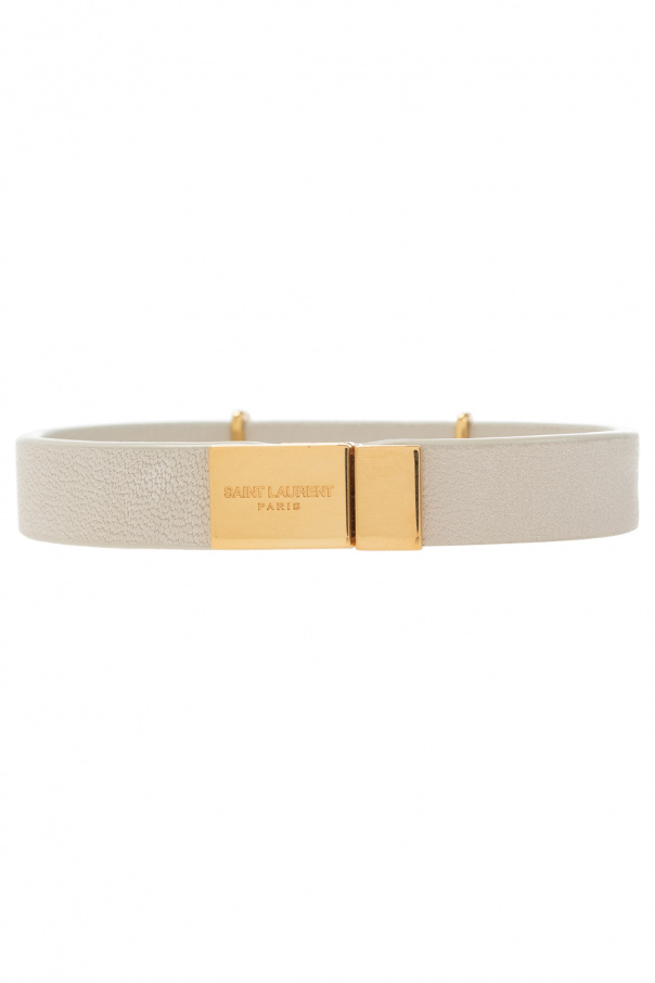 Saint Laurent Bracelet with logo