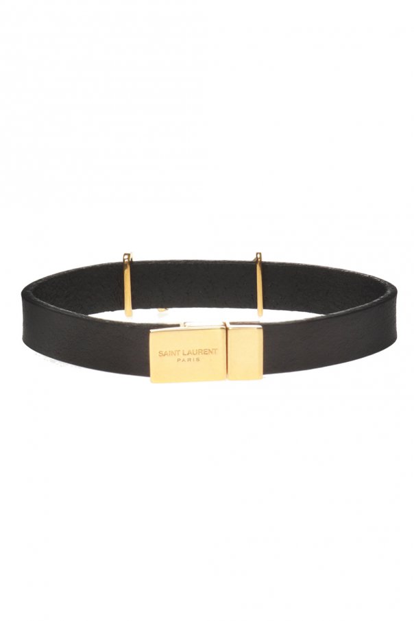 Saint Laurent Bracelet with metal logo