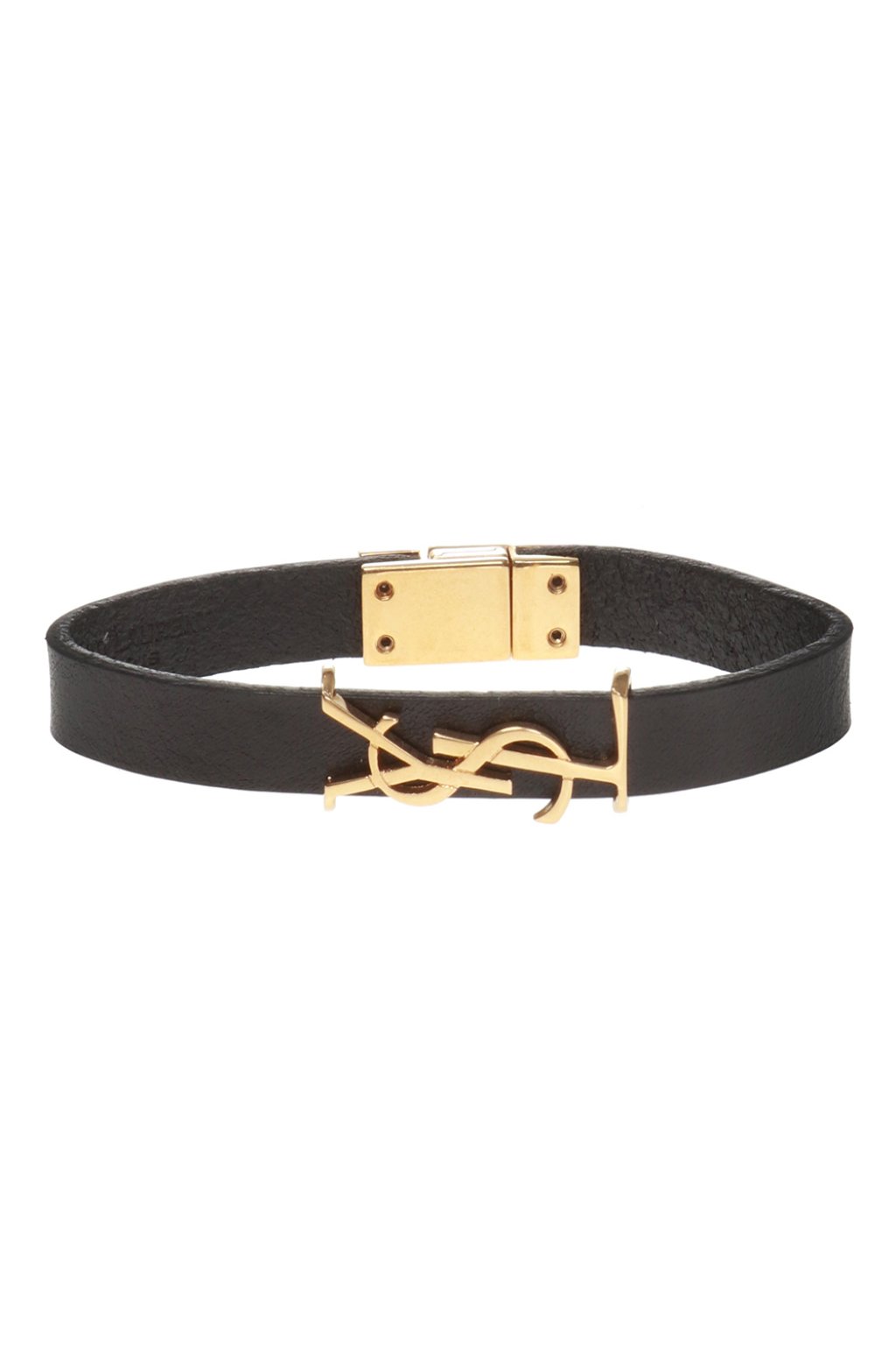 Saint Laurent Bracelet with metal logo