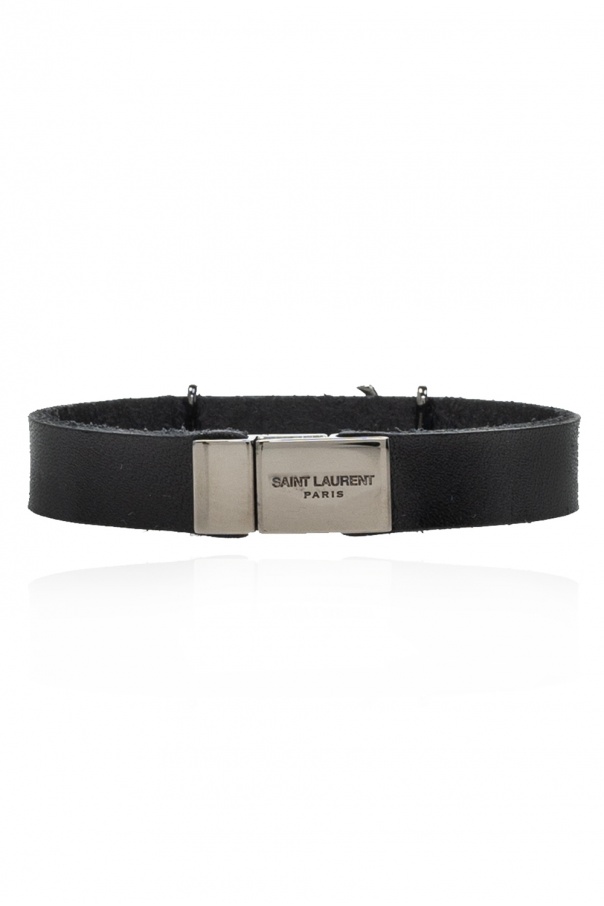 Saint Laurent Leather bracelet