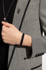 Saint Laurent Suede bracelet with logo