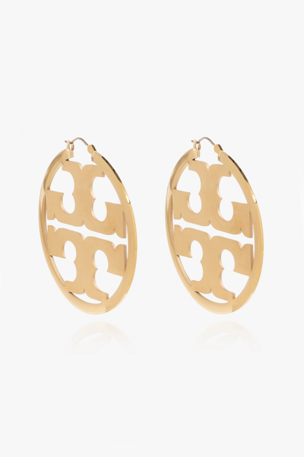 Tory Burch ‘Miller’ logo-shaped earrings