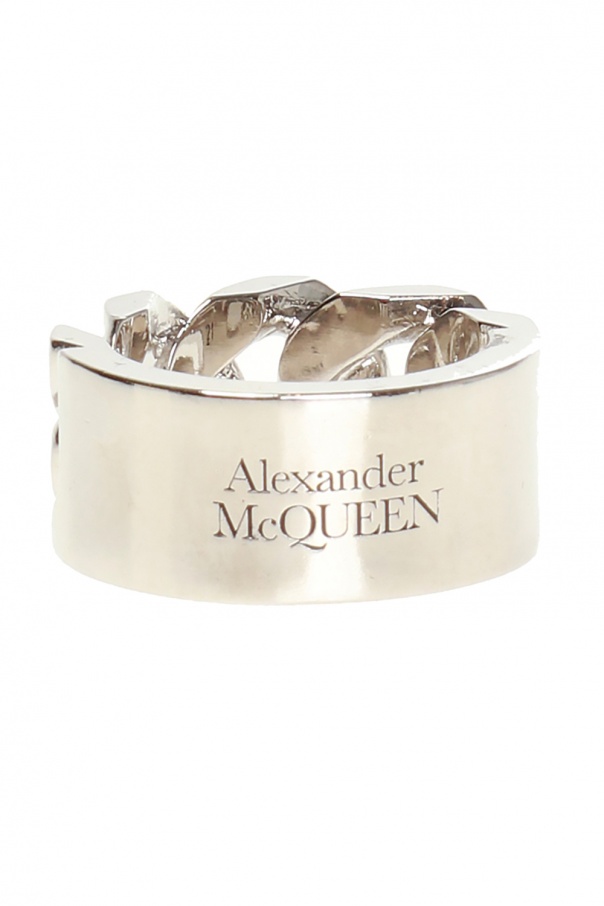 Branded ring od Alexander McQueen