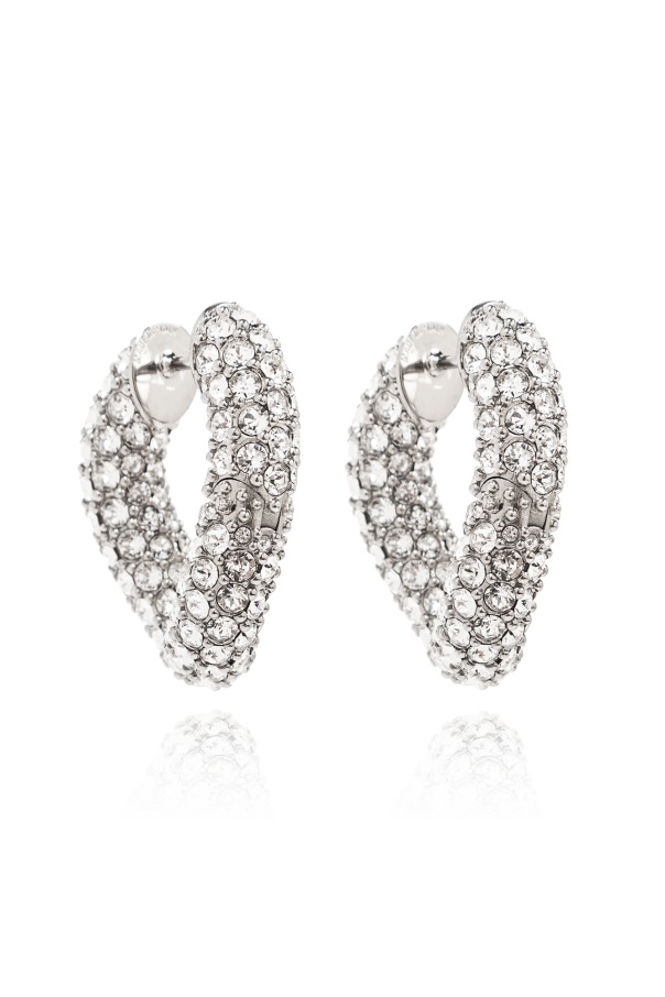 Balenciaga Crystal-bejewelled earrings