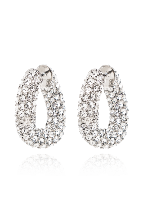 Balenciaga Crystal-bejewelled earrings