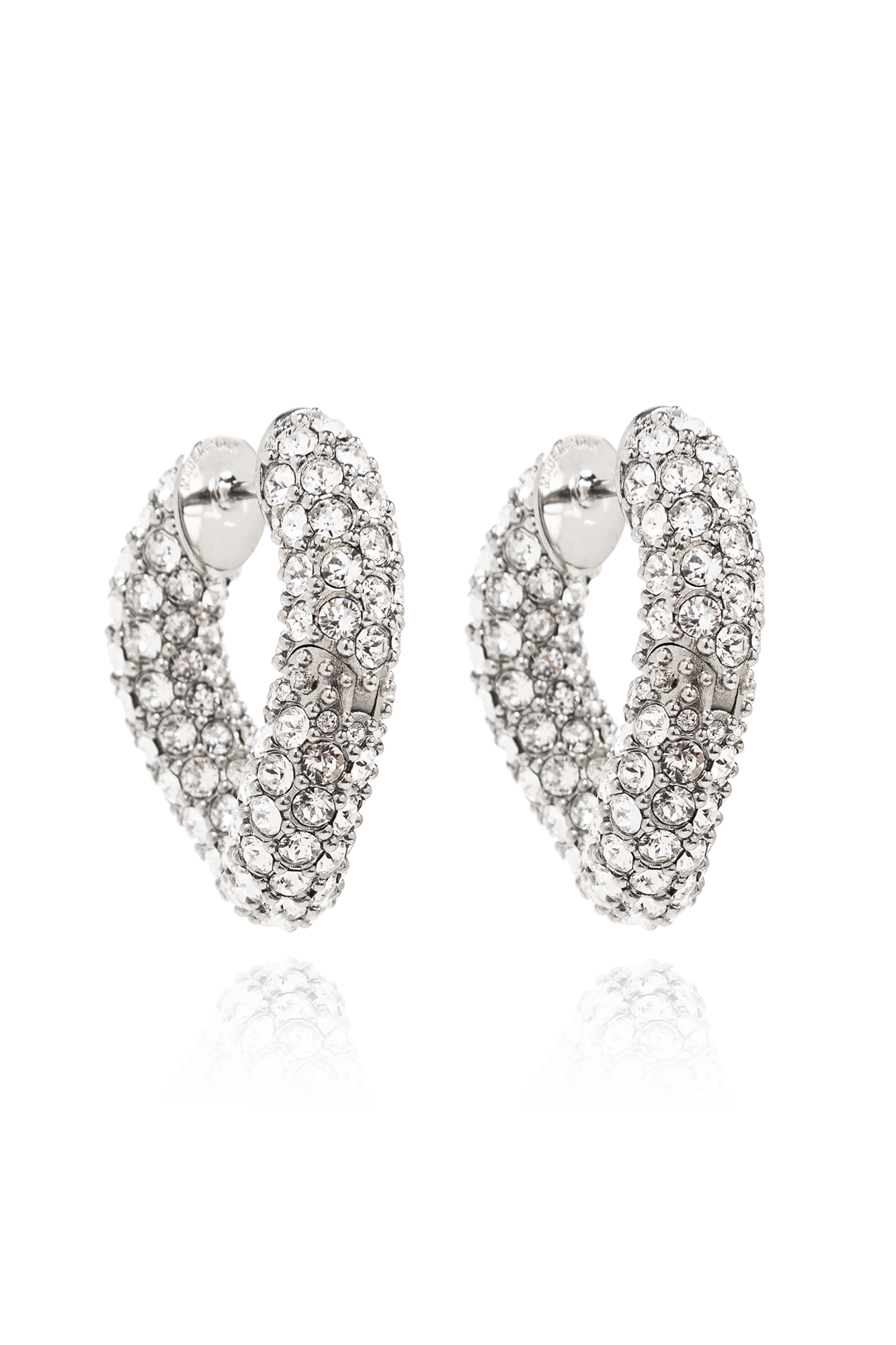 Balenciaga Crystal-bejewelled earrings