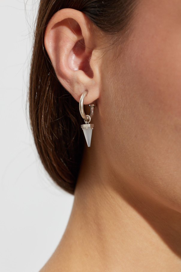 AllSaints Silver hoop earrings