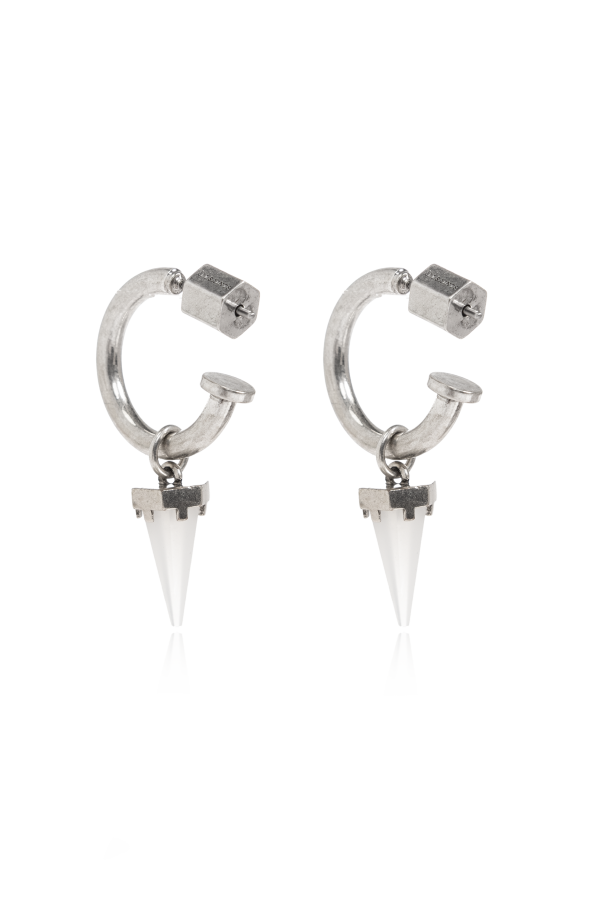 AllSaints Silver hoop earrings