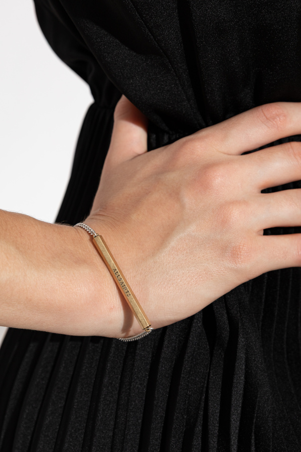 AllSaints Pulseira de latão