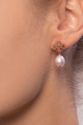 Tory Burch GOLD Earrings with logo