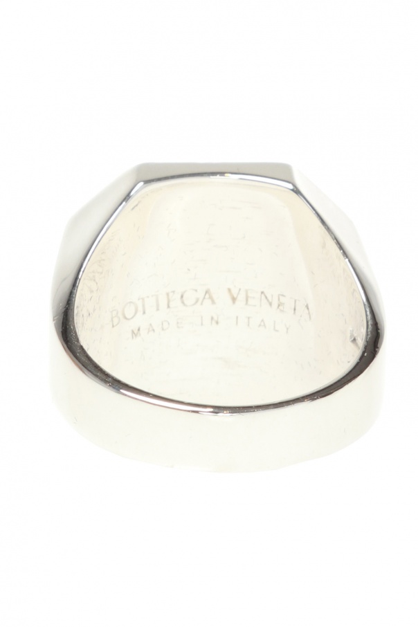 bottega studded Veneta Silver ring