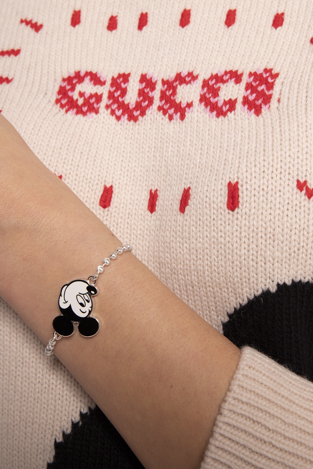 gucci mickey mouse bracelet