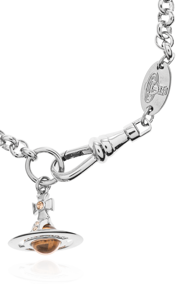 Vivienne Westwood Brass Bracelet ‘Petite ORB’