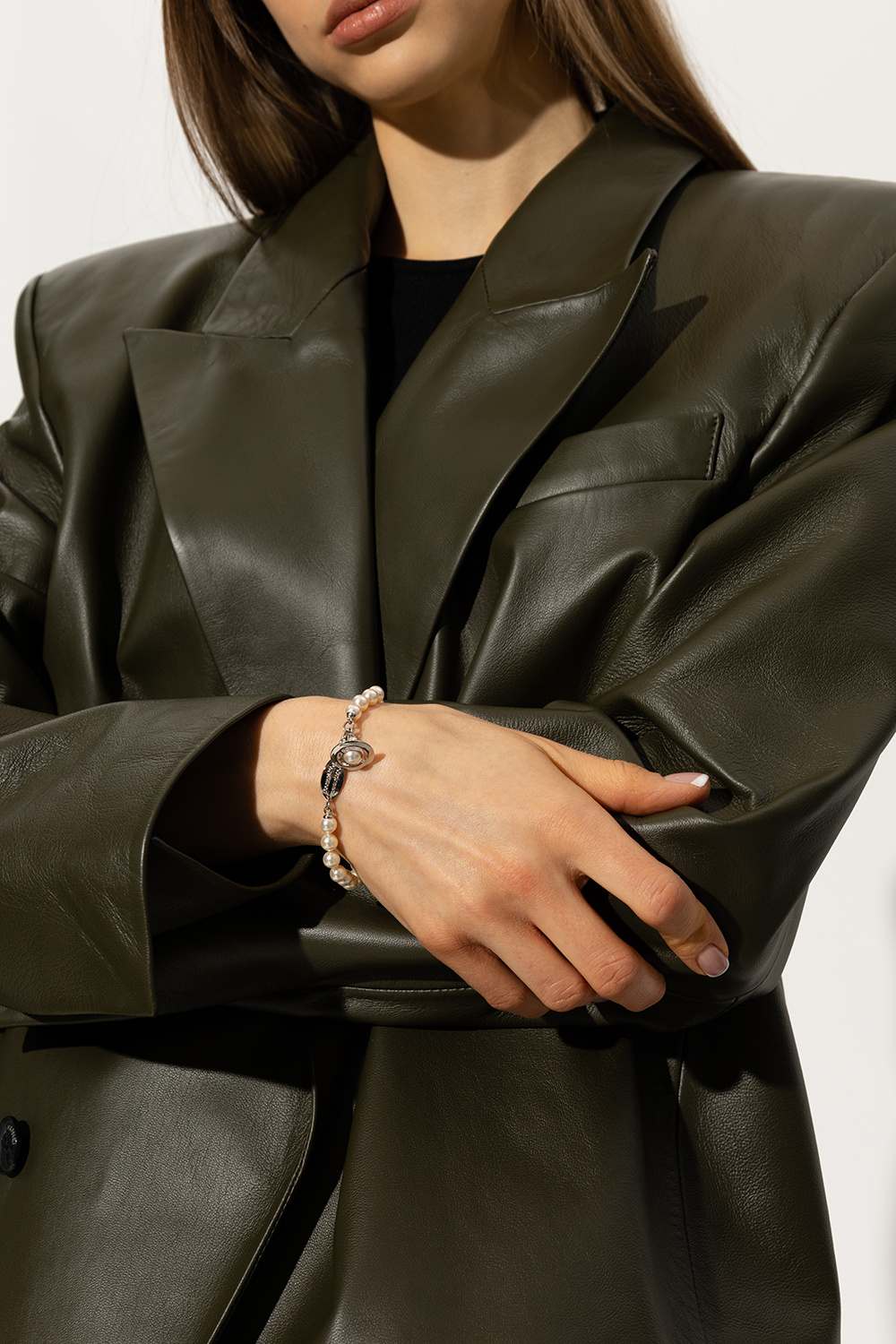 Vivienne Westwood ‘Simonetta’ bracelet with logo