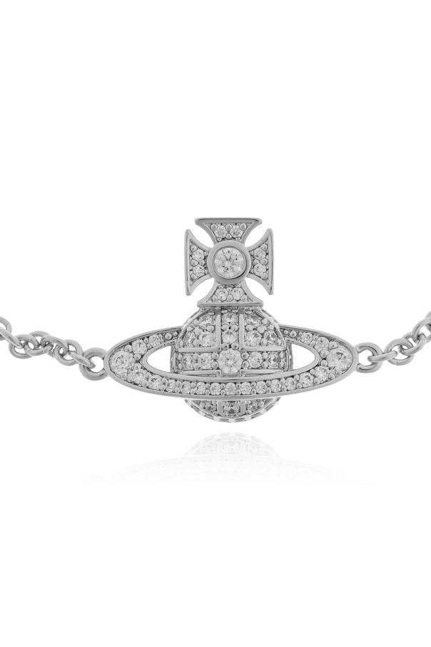 Vivienne Westwood Bransoleta z kryształami