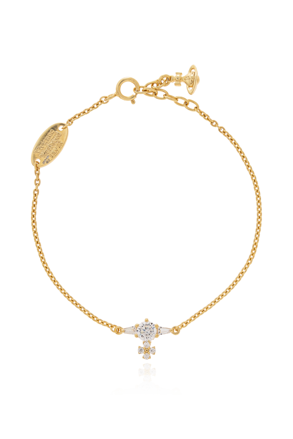 Bracelet with shimmering crystals od Vivienne Westwood