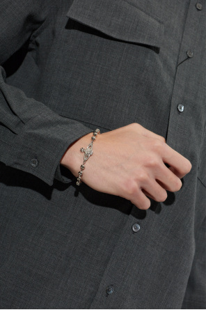 Vivienne Westwood Brass Logo Bracelet