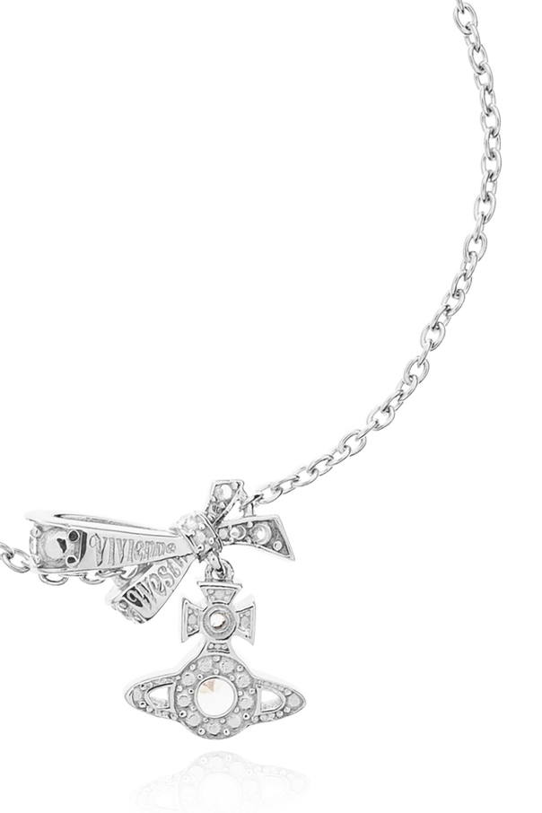 Vivienne Westwood Srebrny naszyjnik ‘Angelique’