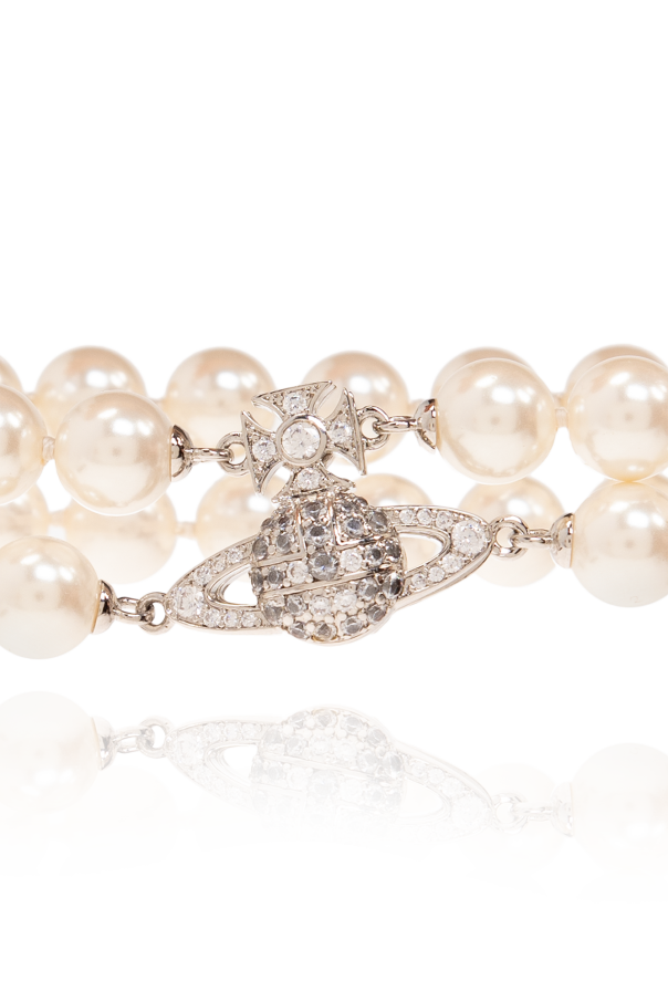 Vivienne Westwood Pearl Double Bracelet 'Graziella'