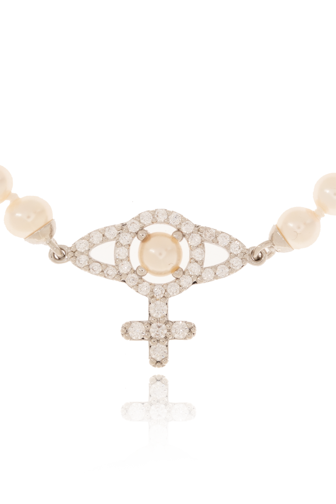 Gold 'Olympia' brass bracelet Vivienne Westwood - GenesinlifeShops