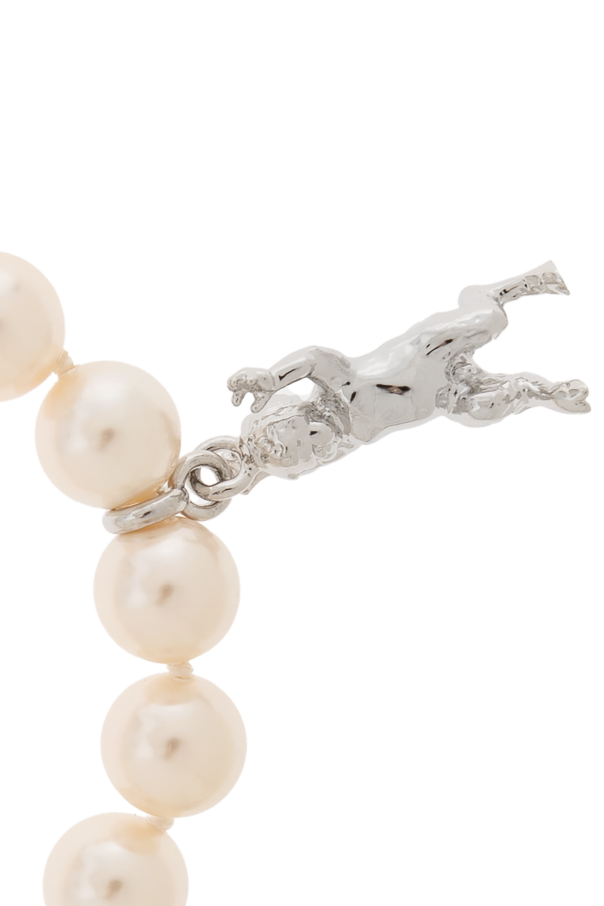 Vivienne Westwood Pearl Bracelet with Charms