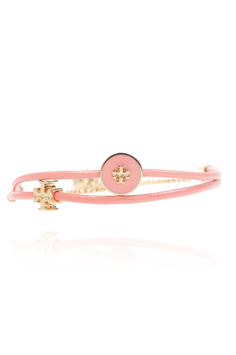 Introducir 121+ imagen tory burch pink bracelet