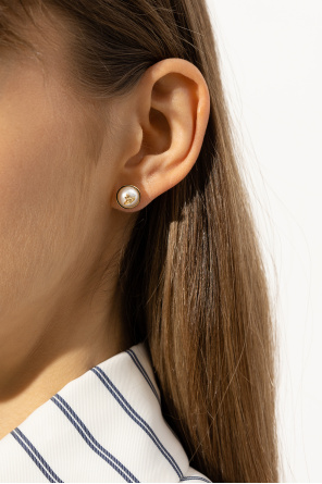 ‘olga’ earrings with logo od Vivienne Westwood