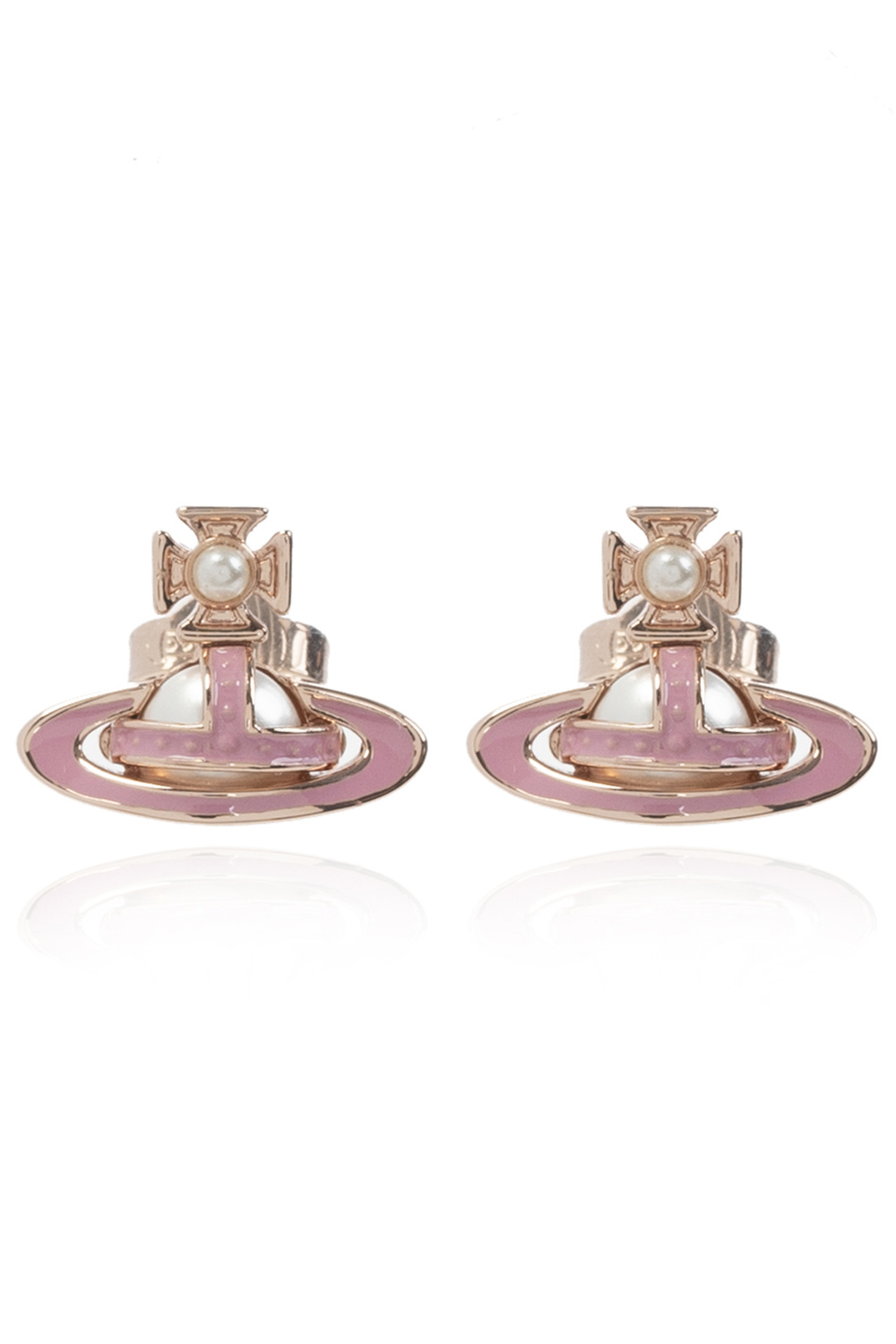 Rose Gold Vivienne Westwood Earrings 2025